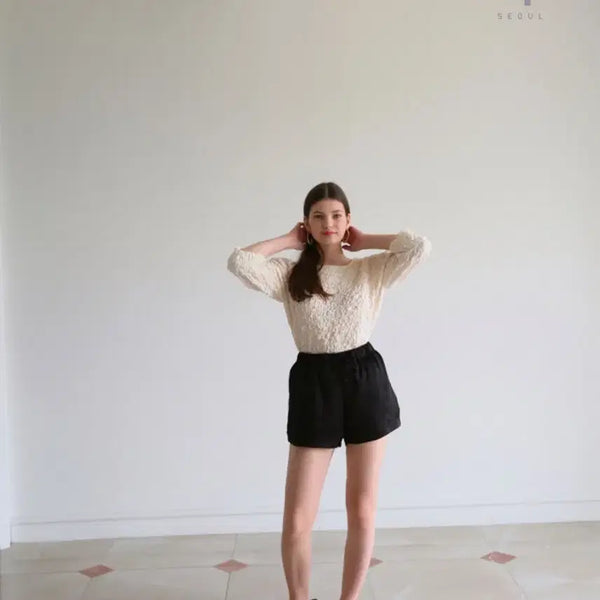 [BUNJANG] Soft Seoul Satin Shorts / softseoul 소프트서울 새틴 반바지