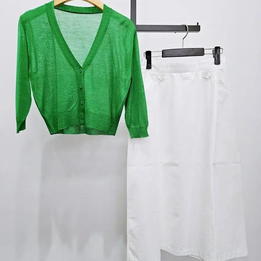 [BUNJANG] Cardigan and Skirt Set / 새상품 가디건+스커트(개별구매가능)
