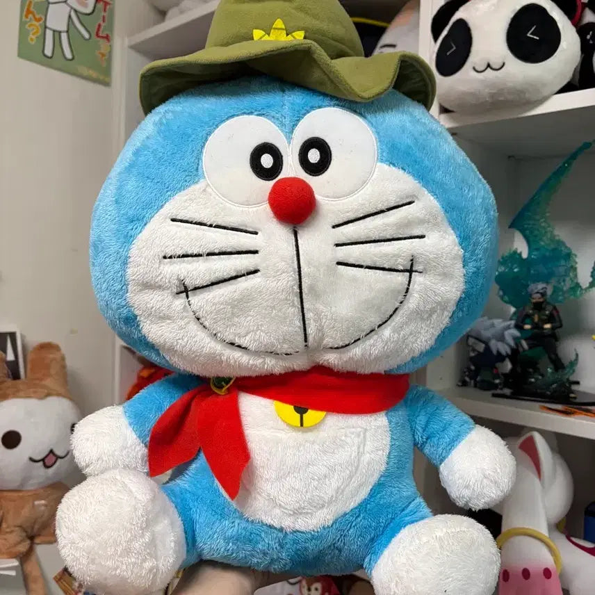 [BUNJANG] Doraemon 50th Anniversary Large Mascot Plush Doll / (찐막할인!)일본 고전 50주년 도라에몽 정품 대형 인형 마스코트