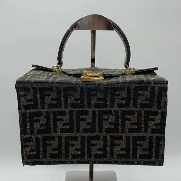 [BUNJANG] Fendi Zucca Vanity Box Bag Vintage / 267002984 펜디 주카 버니티 박스 백 빈티지