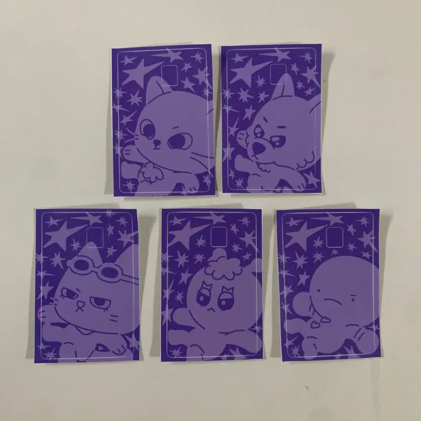 [BUNJANG] BOYNEXTDOOR Card Sticker Set (No Genre Pop-up) / 보넥도 카드 스티커 세트 양도 쁘넥도 노장르 팝업