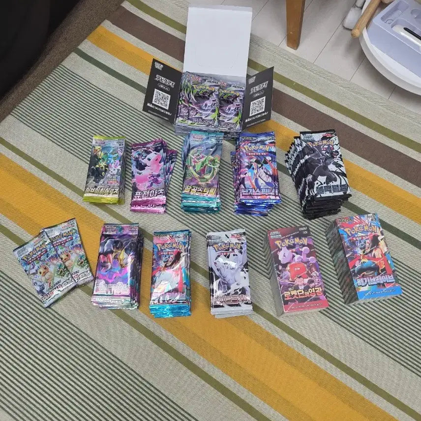 [BUNJANG] Pokemon Card Booster Packs & Boxes Bundle / 포켓몬카드 팩,박스 일괄로 팔아요