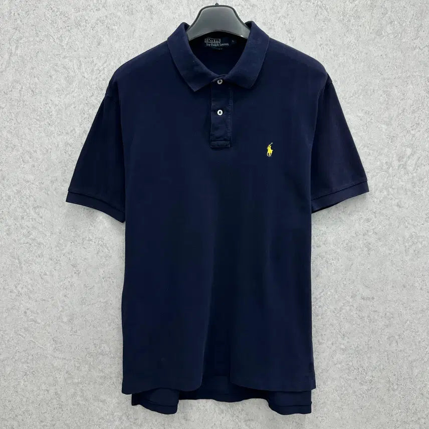 [BUNJANG] Polo Ralph Lauren USA Men's Loose Fit Short Sleeve Polo Shirt Size 100/L / 100 폴로 랄프로렌 USA 남자 루즈핏 반팔 카라티