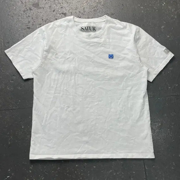 [BUNJANG] 100% Cotton Vintage Half-Sleeve T-Shirt / 100 세터 반팔티
