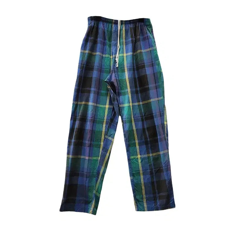 [BUNJANG] Vintage Ethnic Check Pajama Pants / 빈티지 에스닉체크 파자마 팬츠