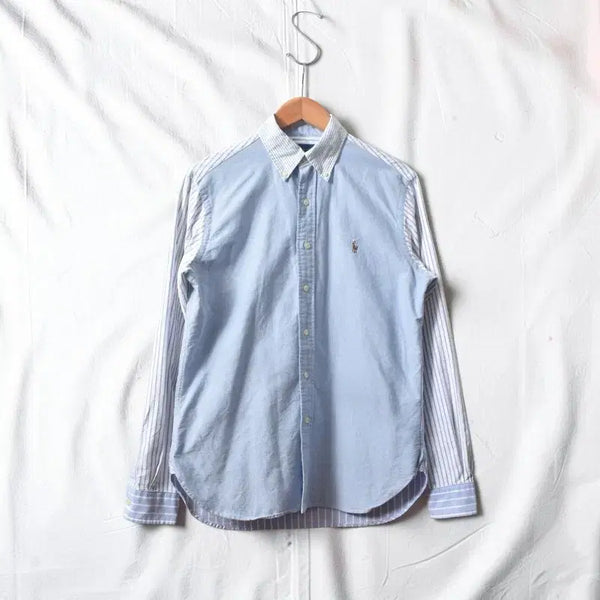 [BUNJANG] Polo Ralph Lauren Striped Oxford Button-Down Shirt Size S / 폴로 랄플로렌 스트라이프 셔츠 M0822