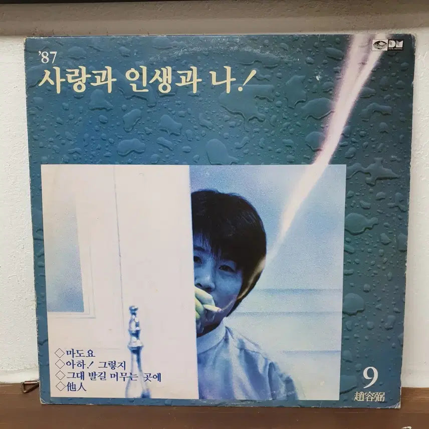[BUNJANG] Cho Yong-pil 9th Album LP 'Where Your Footsteps Pause' 1987 / 조용필 9집 LP 1987 그대발길 머무는곳에