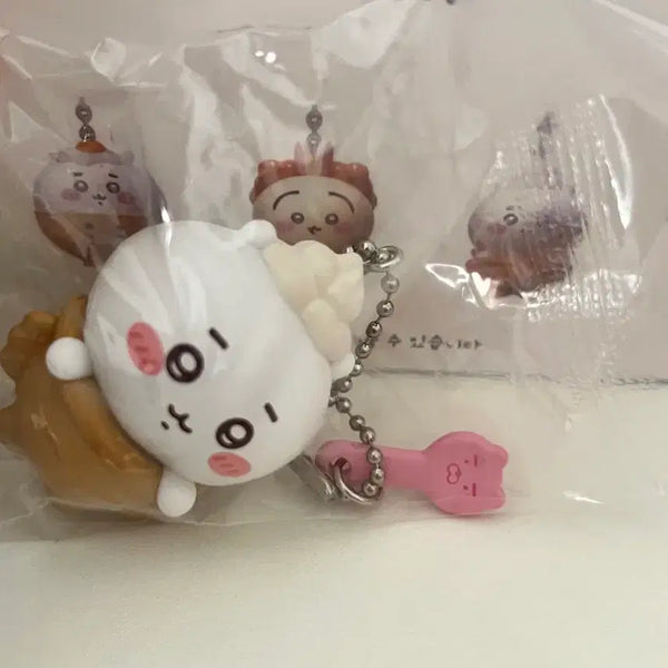 [BUNJANG] Munjakgwi x Chunsik Figure Keyring / (새상품) 먼작귀 x 춘식이 피규어 키링
