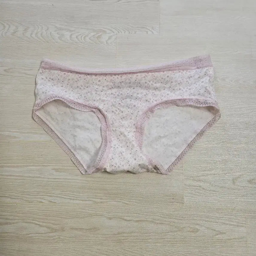 [BUNJANG] Women's Cotton Briefs Floral Print Pink / 여성팬티 핑크색 작은 꽃무늬(중고.세탁완료)