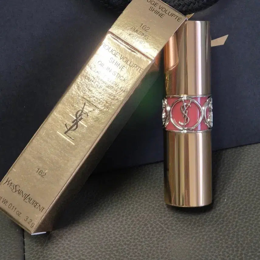 [BUNJANG] Yves Saint Laurent Rouge Volupté Shine Lipstick 162 Pulsing Rosehip / 새제품 입생로랑 162호 루주 볼릡떼 샤인