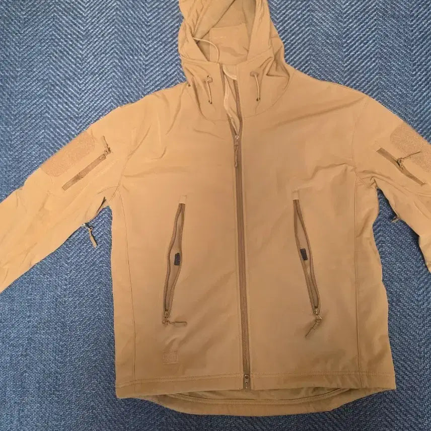 [BUNJANG] Tactical Jacket Hooded Zip-Up / 텍티컬 자켓 후드 집업