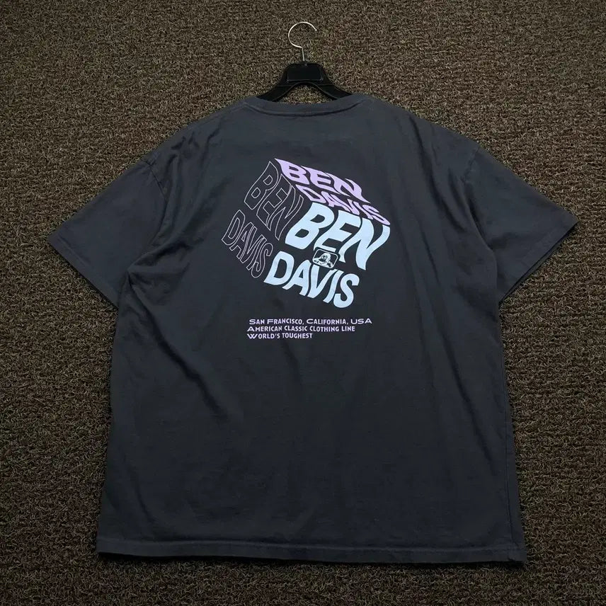 [BUNJANG] Ben Davis Big Logo Short Sleeve T-Shirt / 벤데이비스 빅로고 반팔 티셔츠