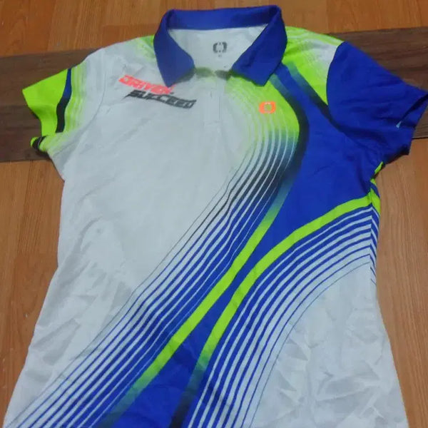 [BUNJANG] Pegi & Co. Women's Collar T-Shirt - Badminton Wear / 6천원구제 패기앤코 여성 반팔 카라 티셔츠 배드민턴복 4