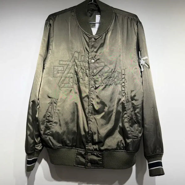 [BUNJANG] Stussy Gear 00s Big Logo MA-1 Jacket / 스투시 기어 00s 빅로고 ma-1 자켓