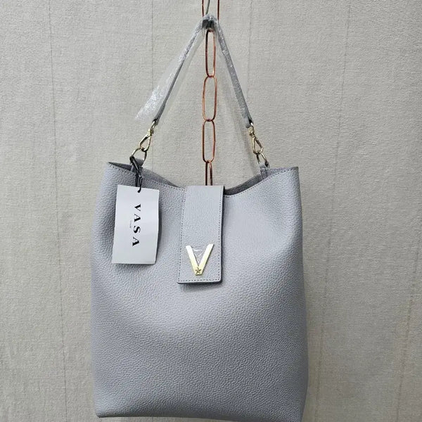 [BUNJANG] VASA Genuine Leather Shoulder Bag / 새제품 VASA 바사 소가죽숄더백