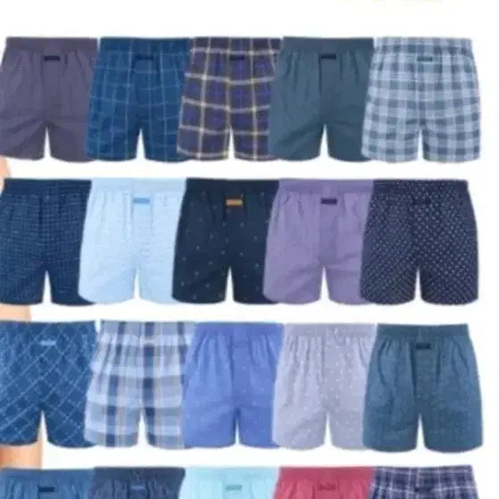 [BUNJANG] TRY 110 Size Cotton Boxer Briefs (5-Pack, Unsealed) / 110TRY 5장 새제품택부착미개봉5매입 순면코튼 트렁크