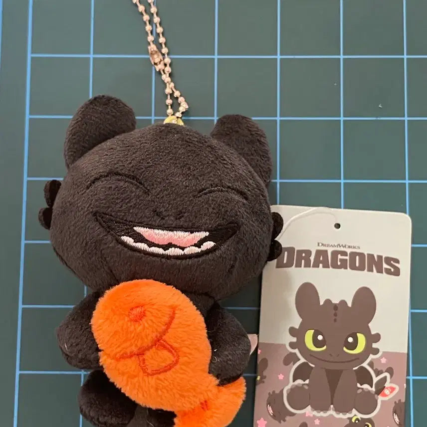 [BUNJANG] Dragon Plush Keychain / 드래곤 인형 키링