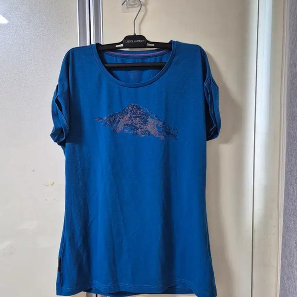 [BUNJANG] Mammut Women's T-Shirt Blue M (95-100) / 마무트 여성 티셔츠 유로 M 블루 95~100