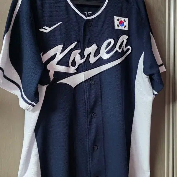 [BUNJANG] Lotte Giants Yoon Dong-hee National Team Jersey (Size 110, Embroidered) / 롯데자이언츠 윤동희 국가대표 유니폼 110 자수마킹
