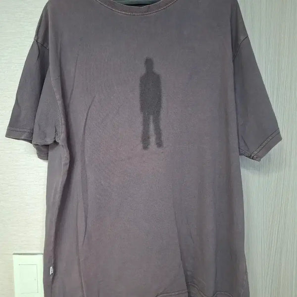 [BUNJANG] HAECHINGROOM Ghost T-Shirt Purple Charcoal Size 2 / 해칭룸 고스트티 반팔 퍼플차콜 2사이즈