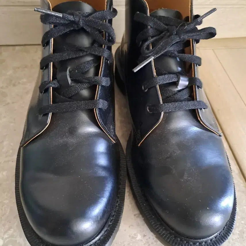 [BUNJANG] Black Walker Boots / 블랙 워커