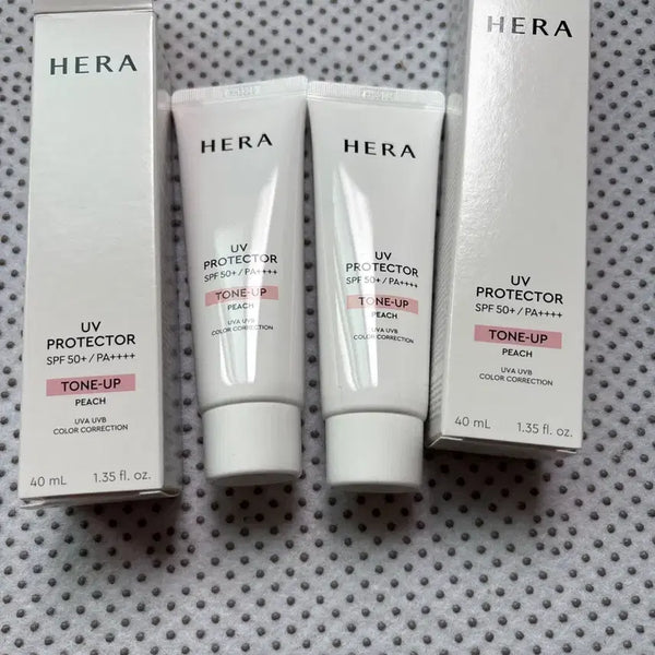 [BUNJANG] Hera UV Protector Tone Up Peach (2-Pack) / 헤라 UV프로텍터 톤업 피치 2개