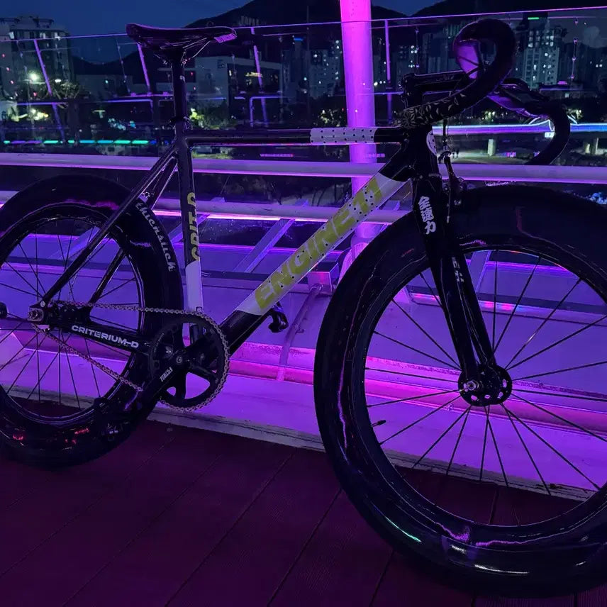 [BUNJANG] Engine 11 Neon Charcoal M-Sized Complete Bike / 엔진 11 네온차콜 판매만