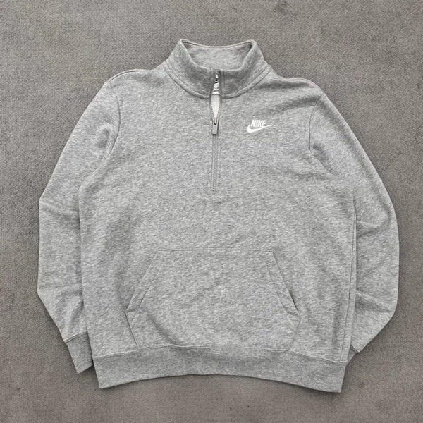 [BUNJANG] Nike Fleece Half-Zip Sweatshirt / M 나이키 기모 반집업 맨투맨