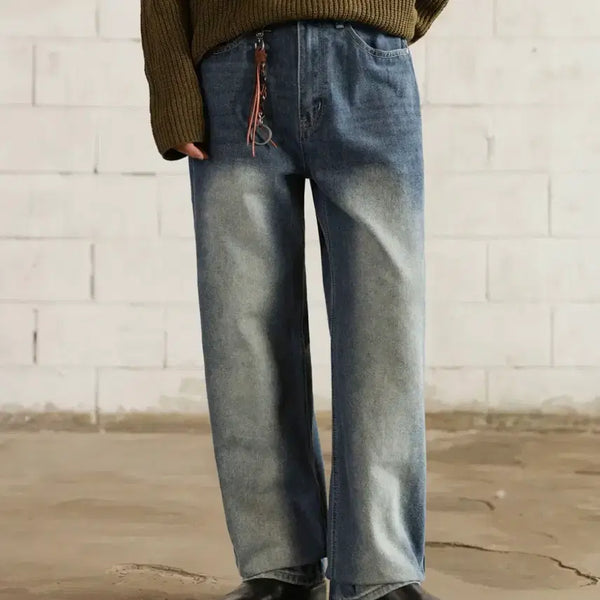 [BUNJANG] JIGRIP Standard Wide Denim Pants / 지크립 스탠다드 와이드 데님 팬츠
