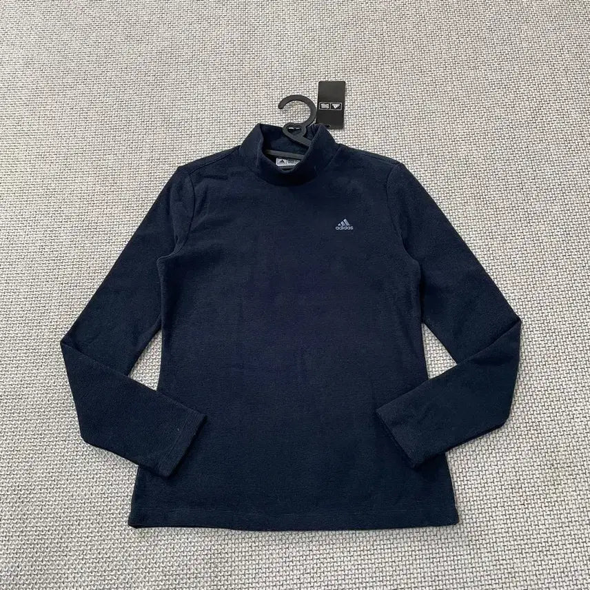[BUNJANG] Adidas Women's Mock Neck Fleece Performance Long Sleeve Top - New / S 새상품 아디다스 여성 목폴라 기모 기능티 B.5331