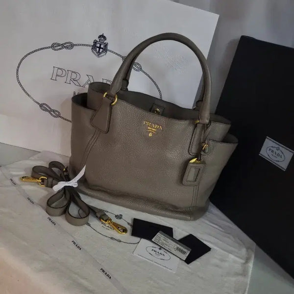 [BUNJANG] Prada Vitello Shoulder and Cross Bag / 프라다 비텔로 숄더 앤 크로스백