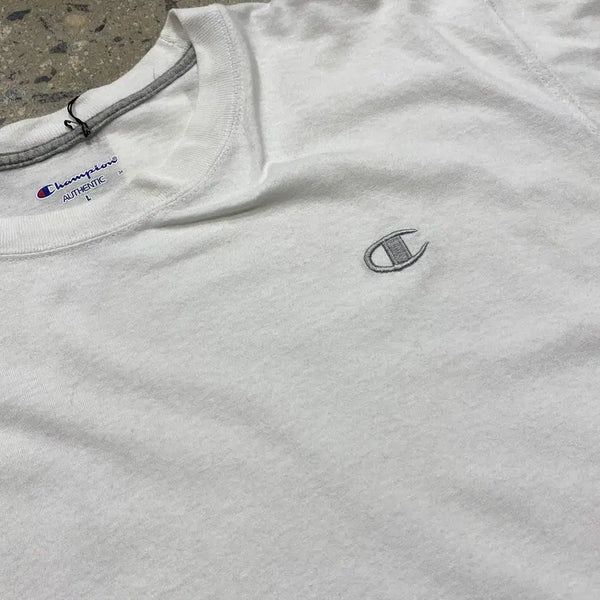 [BUNJANG] Champion T-Shirt Size L / 챔피온 1/2 티셔츠 (Man L)/[H1182]