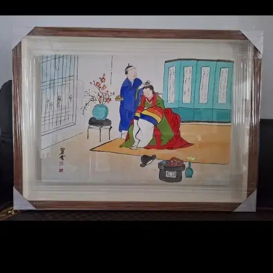 [BUNJANG] Large Framed Print 87x64 cm / 87   64 센치 액자 새것