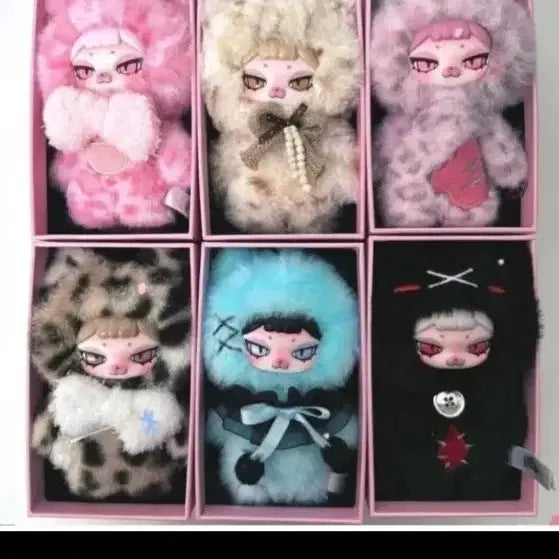 [BUNJANG] PIKU The Week Doll Keyring Full Box Set / 피쿠 더 위크 인형 키링 새상품 풀박