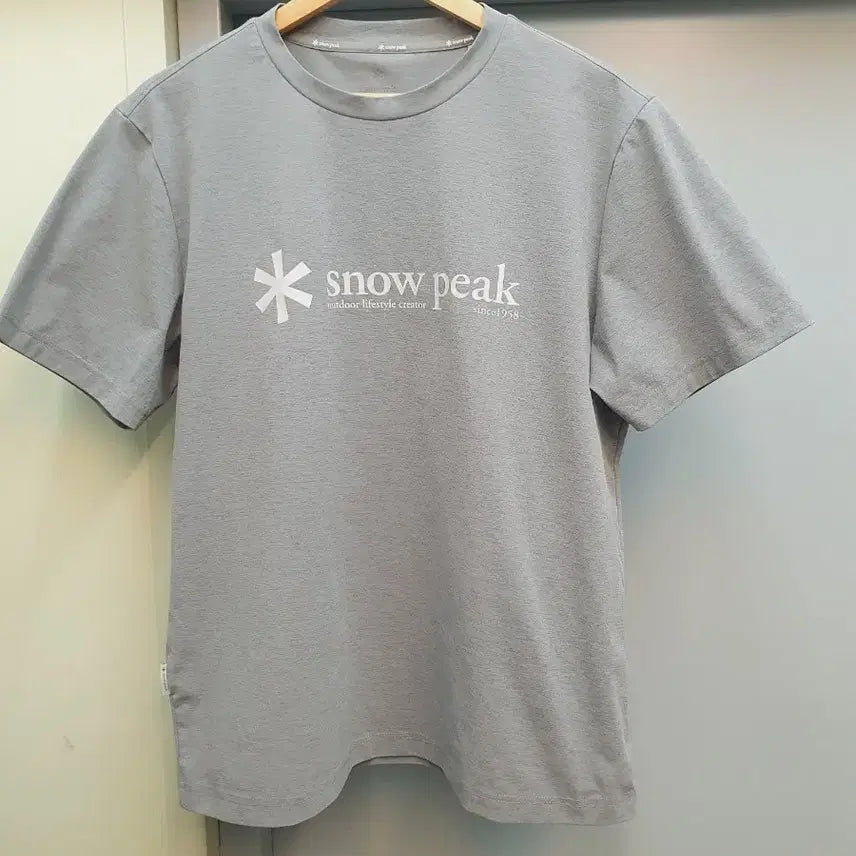 [BUNJANG] Snow Peak Short Sleeve T-Shirt (Size 100-105) / 스노우피크 반팔티 100~105