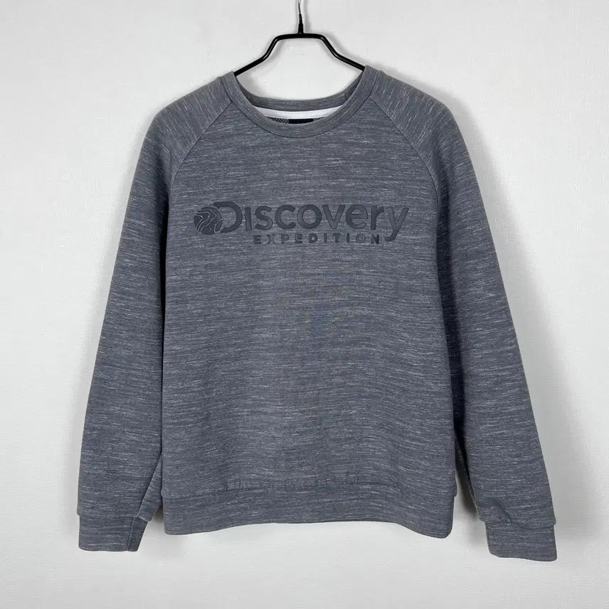[BUNJANG] Discovery Grey Sweatshirt Long Sleeve T-Shirt L / 디스커버리 그레이 맨투맨 긴팔 티 티셔츠 남100 L 라덴 빈티지