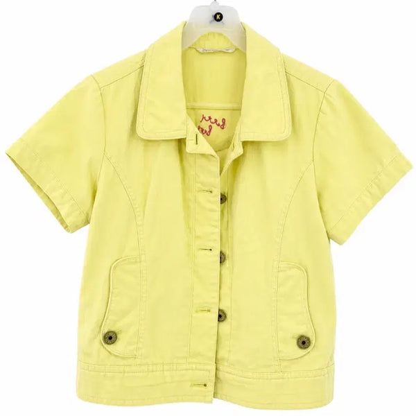 [BUNJANG] Betty Boop Lemon Short Sleeve Jacket / 베티붑 레몬 반팔 자켓