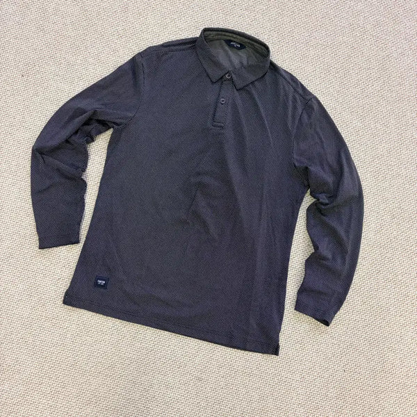 [BUNJANG] Phantom Performance Long-Sleeve Collar T-Shirt / 100 팬텀 기능성 긴팔 카라티 0723D2