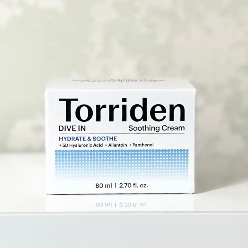 [BUNJANG] Dive In Low Molecular Hyaluronic Acid Soothing Cream 80ml / (미개봉/새상품) 다이브인 저분자 히알루론산 수딩크림 80ml