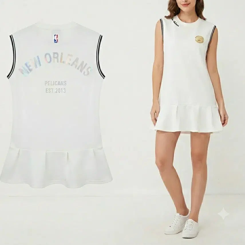 [BUNJANG] Sleeveless Dress (Women's Size 55-66) / [55-66]NBA 민소매 원피스