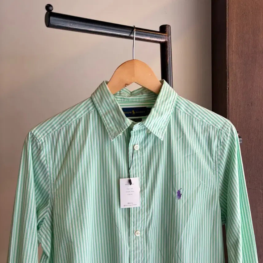 [BUNJANG] Polo Ralph Lauren Striped Shirt / 17560 - 폴로 랄프로렌 스트라이프 셔츠