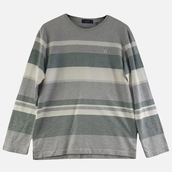[BUNJANG] Hazzys Light Gray Men's Knit 95 / 헤지스 라이트 그레이 남자 니트 95 N8235