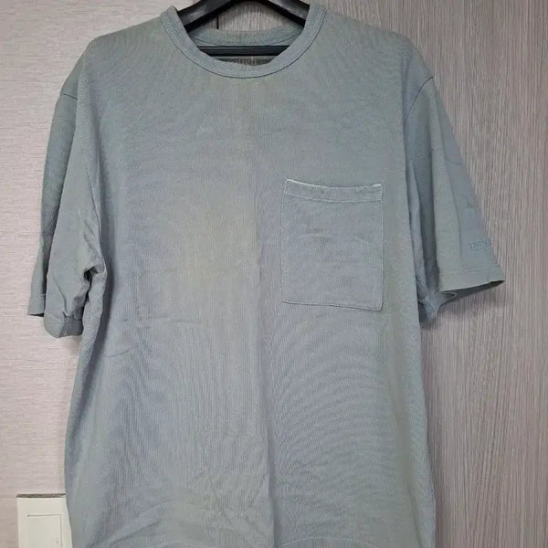 [BUNJANG] Roughside Primary Short Sleeve T-Shirt Sky Blue Size 1 / 러프사이드 프라이머리 반팔 스카이블루 1사이즈