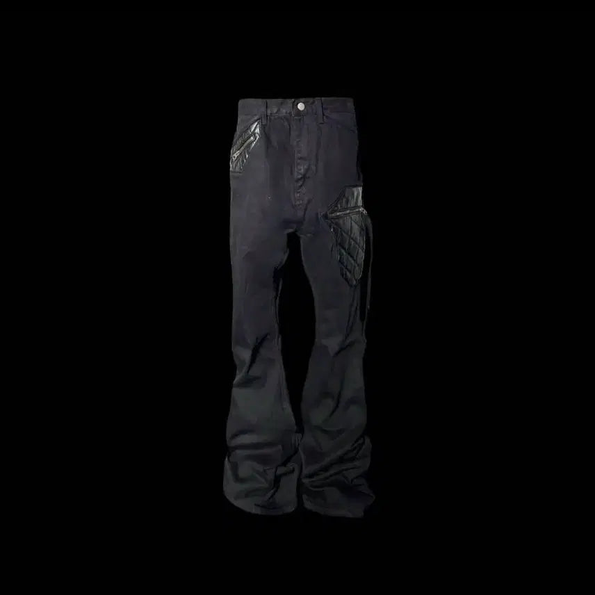 [BUNJANG] Emosstance Club Leather Patch Flare V2 Denim / 에모스탠스클럽 레더패치 플레어 v2