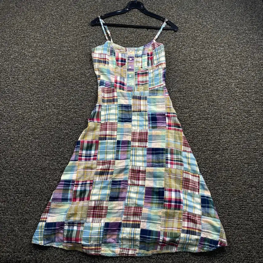 [BUNJANG] Tommy Hilfiger Patchwork Dress / 타미힐피거 패치워크 원피스