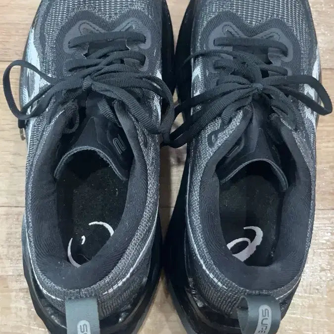 [BUNJANG] Asics Superblast 2 Black Running Shoes / 아식스 슈퍼블라스트2 블랙 230