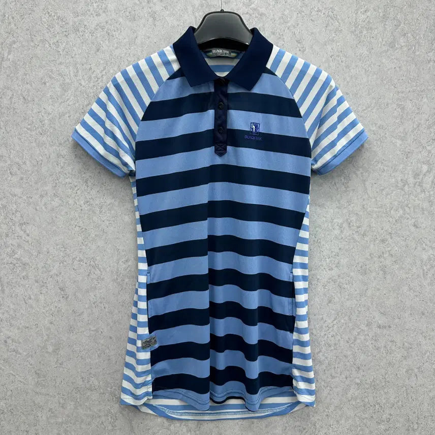 [BUNJANG] Blackyak Women's Functional Short-Sleeve Polo Shirt - Size 95/M / 95 블랙야크 여자 기능성 반팔 카라티