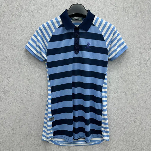 [BUNJANG] Blackyak Women's Functional Short-Sleeve Polo Shirt - Size 95/M / 95 블랙야크 여자 기능성 반팔 카라티