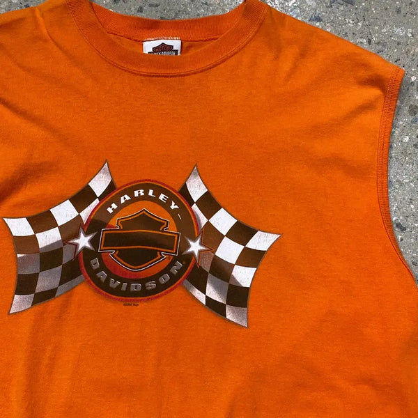 [BUNJANG] Harley-Davidson Sleeveless Shirt Men's 2XL / 할리 데이비슨 나시 (Man 2XL)/[H1191]