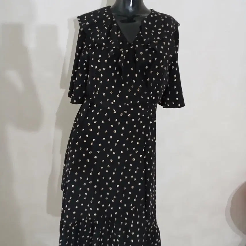 [BUNJANG] It michaa Ruffle Print Dress / 잇미샤 러플 프린트 원피스